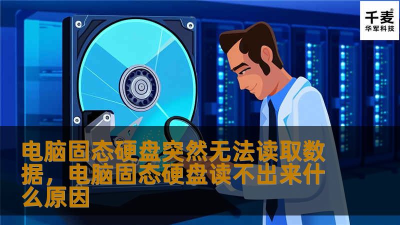 电脑固态硬盘突然无法读取数据，电脑固态硬盘读不出来什么原因