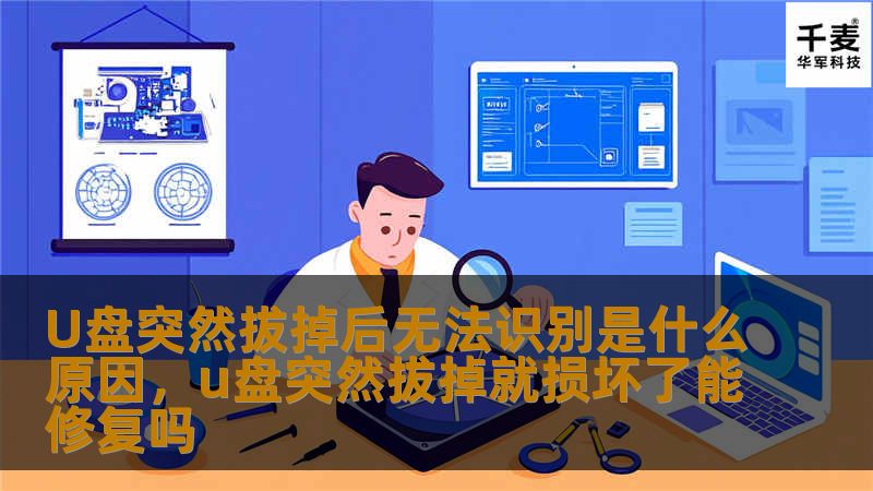 文章大纲        H1: U盘突然拔掉后无法识别是什么原因？    H2: 引言：U盘使用中的常见问题             H3: 为什么U盘无法识别？         H3: U盘突然拔掉的危害        H2: U盘突然拔掉后的常见原因             H3: 操作不当导致的系统错误         H3: 文件系统损坏         H3: 驱动程序问题       ...