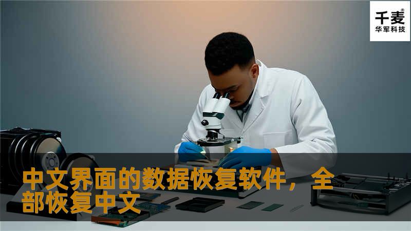 在数据丢失的紧急时刻，一款高效、易用的中文界面的数据恢复软件将成为你数据找回的好帮手。本文将为你推荐一些适合各类用户的优秀中文数据恢复软件，帮助你快速、轻松地恢复丢失的文件。