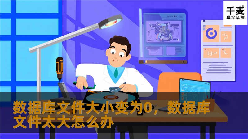 数据库文件大小变为0，数据库文件太大怎么办