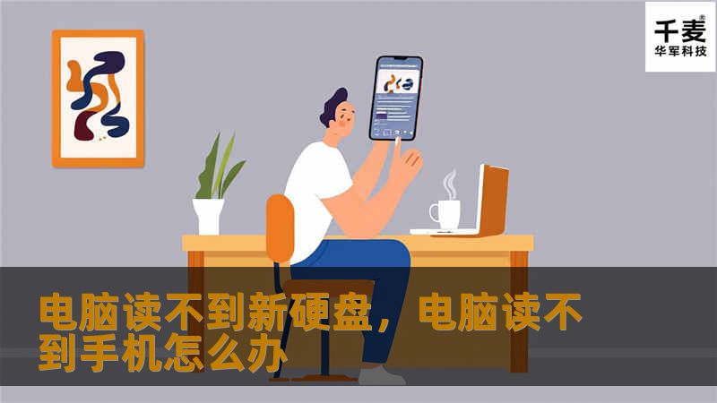 电脑读不到新硬盘，电脑读不到手机怎么办