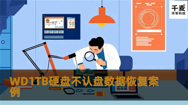 客户的硬盘是西数的，容量为1TB，首先对该硬盘进行检测，结果是磁头损坏，硬盘通电后发出异响并且有划盘片的声音，此款硬盘故障有一定的技术难