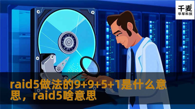 raid5做法的9+9+5+1是什么意思，raid5啥意思