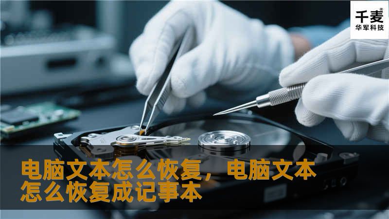 电脑文本怎么恢复，电脑文本怎么恢复成记事本