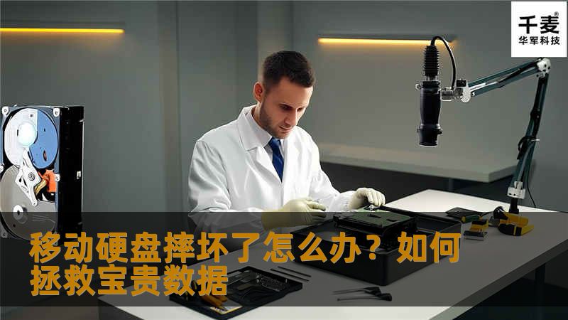 移动硬盘摔坏了怎么办？如何拯救宝贵数据