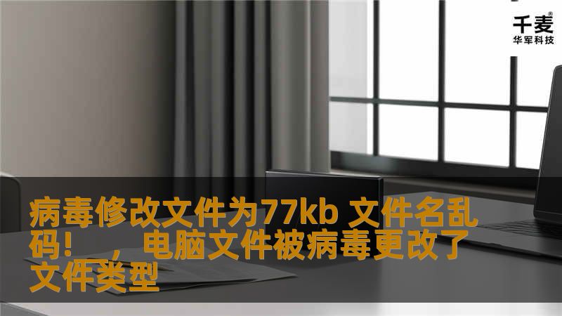 在日常电脑使用中，遇到文件莫名其妙被修改为77KB且文件名出现乱码的情况，往往令人束手无策。这篇文章将深入分析这一问题的原因，并提供有效的解决方法，帮助你安全高效地修复文件，远离病毒困扰。