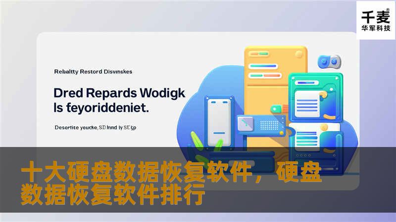 十大硬盘数据恢复软件，硬盘数据恢复软件排行