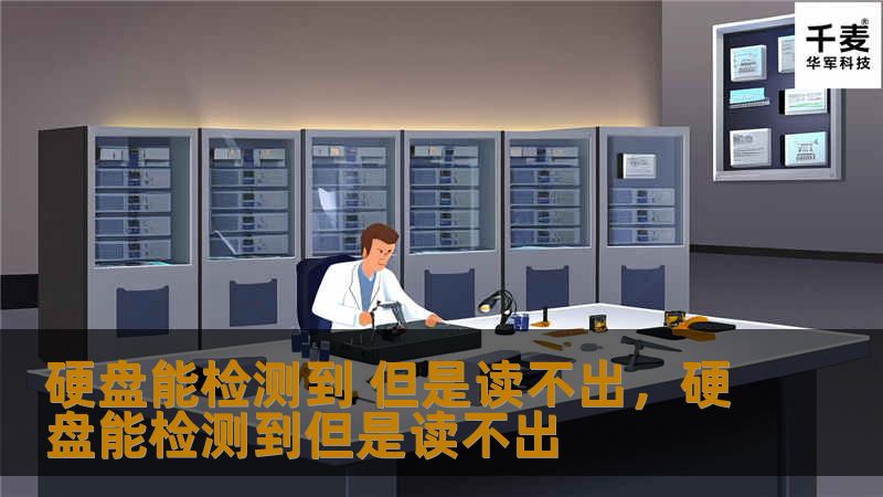 硬盘能检测到 但是读不出，硬盘能检测到但是读不出