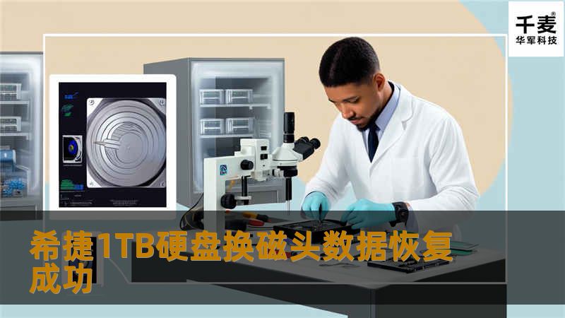 该希捷硬盘很新，生产日期是2013年。首先接PC3000，通电后可以听到规律的敲盘声，初步判断是磁头的问题，于是开始找配件，因为该硬盘比较新，型号