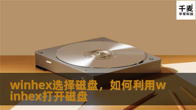 winhex选择磁盘，如何利用winhex打开磁盘