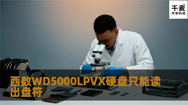本文将详细探讨西数WD5000LPVX硬盘只能读出盘符的问题，提供解决方案及专业教程，帮助用户恢复硬盘功能。