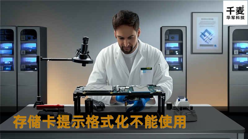 我方数据恢复中心的工程师经过专业数据修复设备的检查测试之后，很快就发现了问题的原因。数码相机的存储卡上分区表已经损坏，导致出现未格式