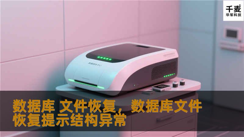 数据库文件恢复是保障企业数据安全和业务连续性的核心环节。本文将深入探讨数据库文件恢复的重要性、常见的数据丢失场景，以及如何选择合适的数据库恢复工具。无论您是企业管理者还是IT技术人员，都能从中获取专业的建议。