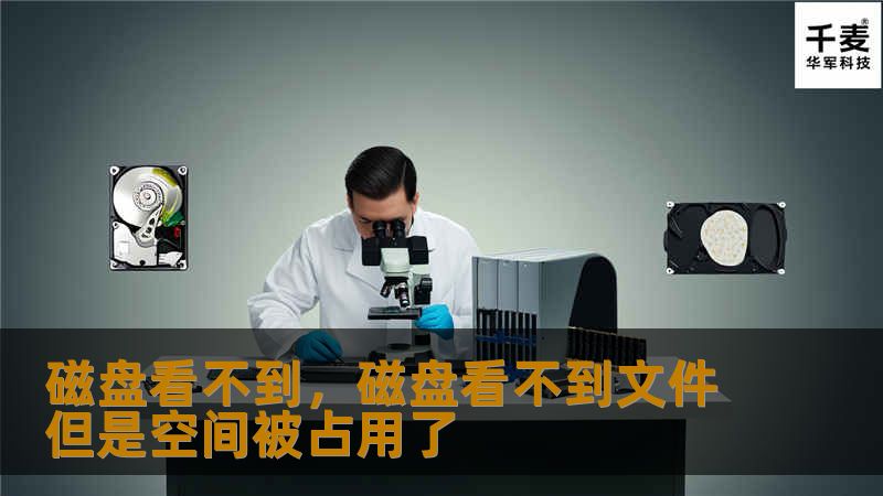 磁盘看不到，磁盘看不到文件但是空间被占用了