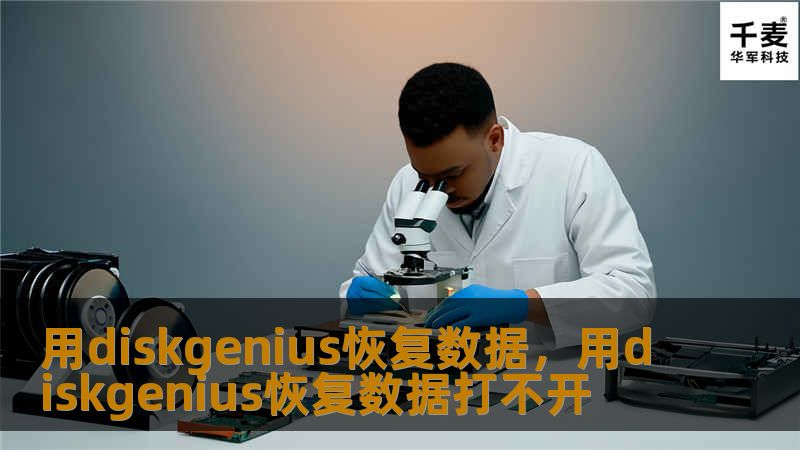 用diskgenius恢复数据，用diskgenius恢复数据打不开