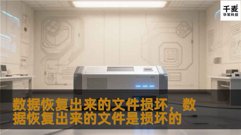 数据恢复出来的文件损坏，数据恢复出来的文件是损坏的