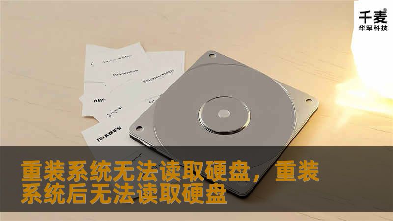 很多人在重装系统时遇到硬盘无法读取的情况，不仅影响工作和学习，还可能带来数据丢失的风险。这篇文章将为您详细讲解解决方法，助您顺利完成系统重装，避免意外损失。