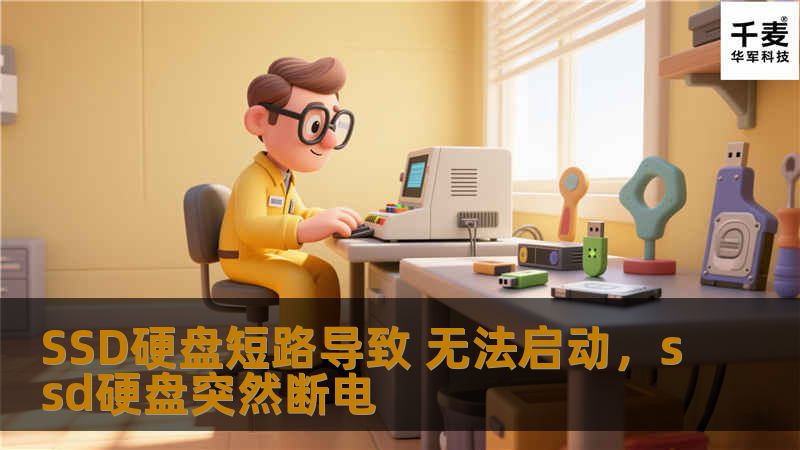 SSD硬盘短路导致 无法启动，ssd硬盘突然断电
