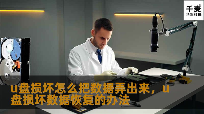 u盘损坏怎么把数据弄出来，u盘损坏数据恢复的办法