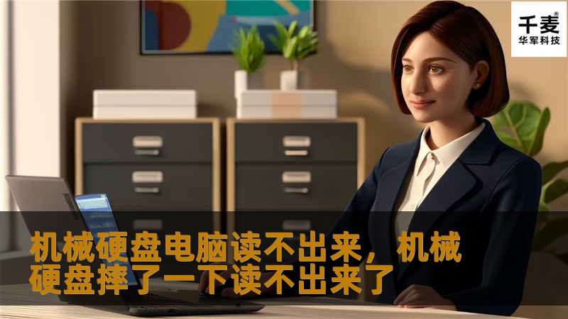 机械硬盘电脑读不出来，机械硬盘摔了一下读不出来了