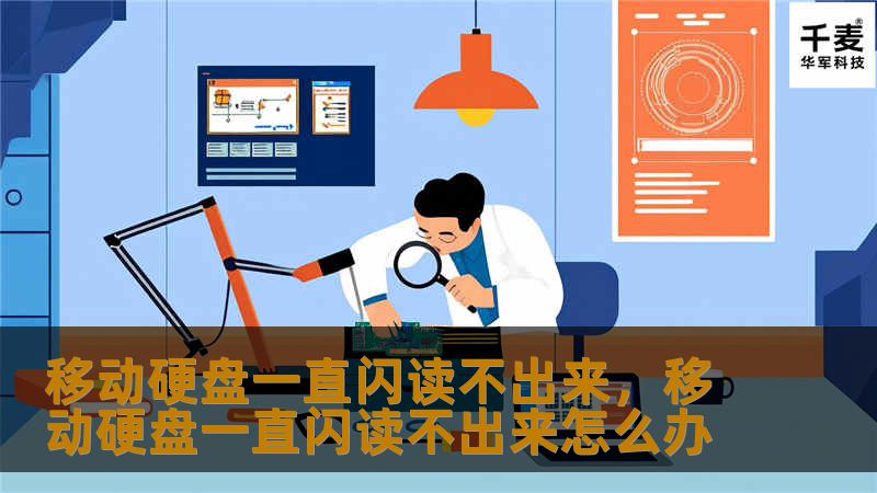 移动硬盘一直闪烁但无法读取？本文为您提供详细的解决方案，从硬件检查到数据恢复，让您轻松应对移动硬盘问题，保护重要数据。