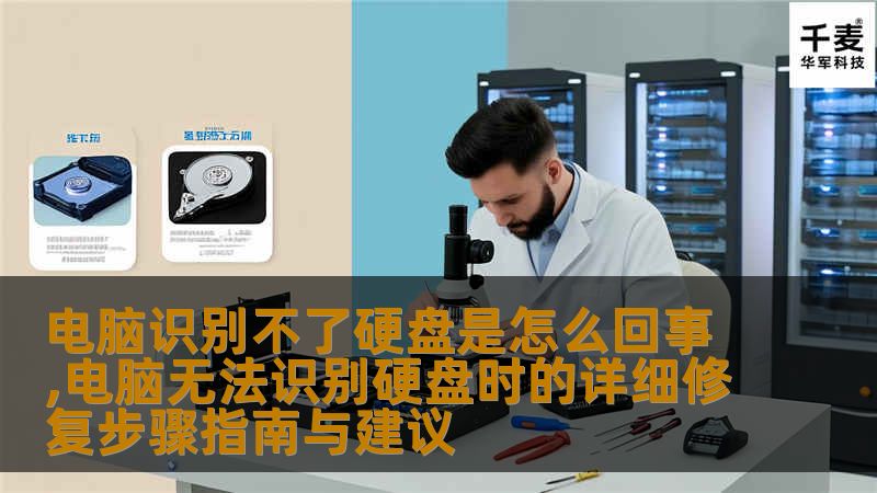 在数字化时代，硬盘是我们存储信息的“宝库”，当你的电脑突然无法识别硬盘时，宛如一场突如其来的黑暗风暴，令人心慌意乱。数据丢失、工作停滞、心血付诸东流，这种无助感让人倍感焦虑。那么，是什么原因导致电脑无法识别硬盘？又该如何有效修复呢？本文将为你揭开这一谜团，并提供详细的修复步骤指南和建议。#### 硬盘无法识别的常见原因1. **连接问题**：硬盘和电脑之间的连接线可能松动或损坏，导致信号传输失败。