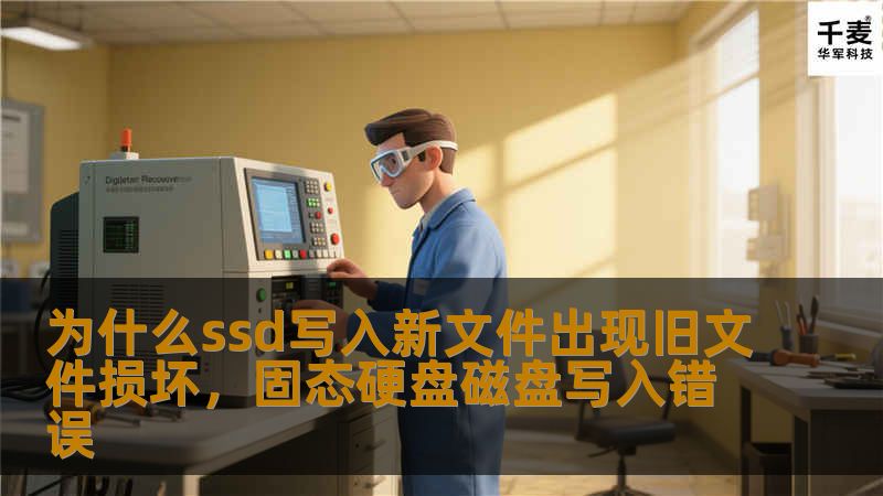为什么ssd写入新文件出现旧文件损坏，固态硬盘磁盘写入错误