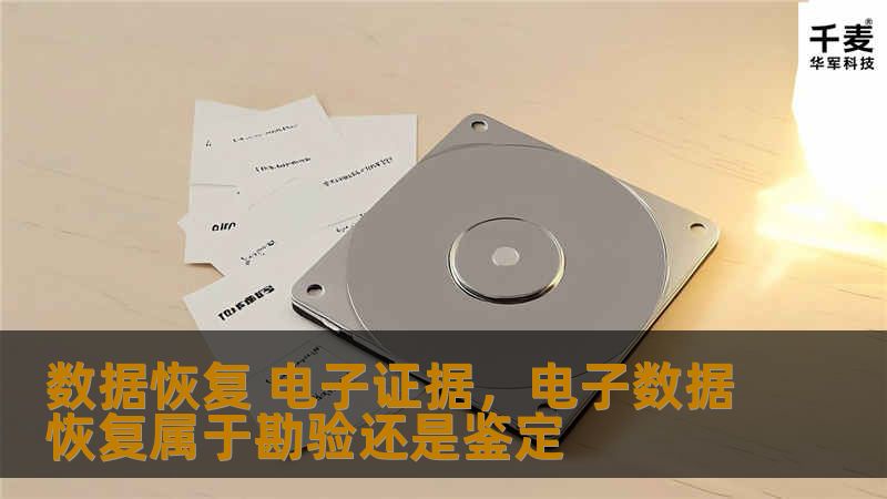 数据丢失在现代数字世界中是一个令人头痛的问题，特别是当涉及到关键电子证据时。本文将为您详细讲解数据恢复与电子证据的重要性及其应用，帮助您在需要时掌握恢复数据和获取关键证据的能力。