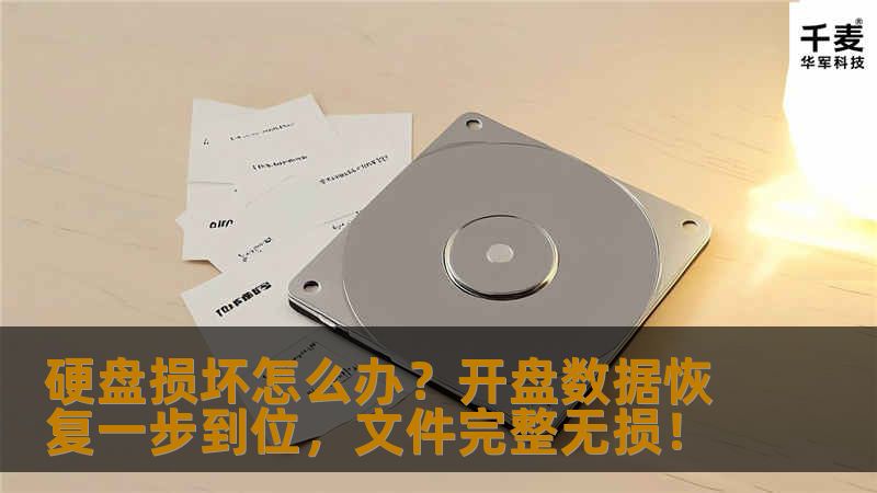 硬盘损坏怎么办？开盘数据恢复一步到位，文件完整无损！
