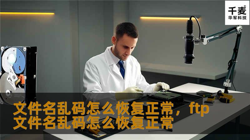 文件名乱码问题困扰了很多用户，本文详细介绍了几种实用的解决方法，帮助你轻松恢复文件名正常显示。不论是因为编码问题、系统设置，还是特殊符号造成的乱码，本篇文章都为你提供了清晰的指导。