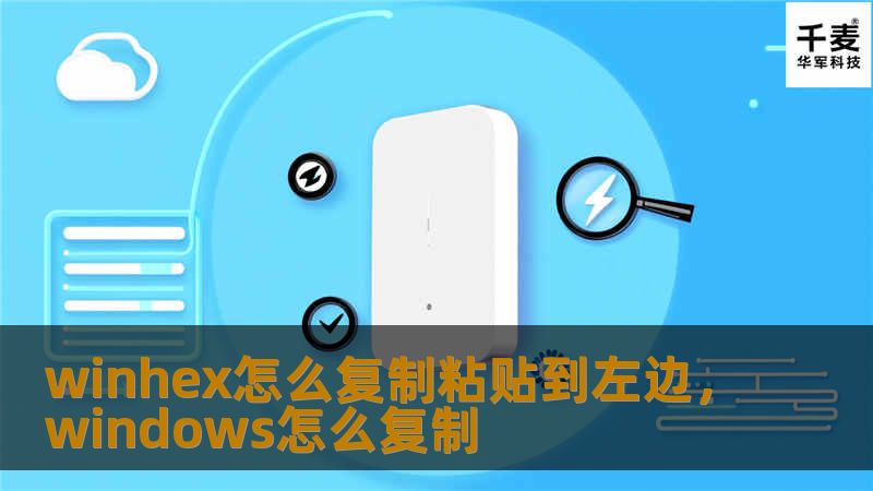 winhex怎么复制粘贴到左边，windows怎么复制