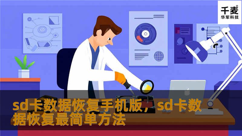 sd卡数据恢复手机版，sd卡数据恢复最简单方法