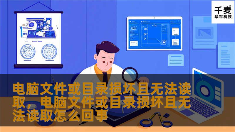 电脑文件或目录损坏且无法读取，电脑文件或目录损坏且无法读取怎么回事