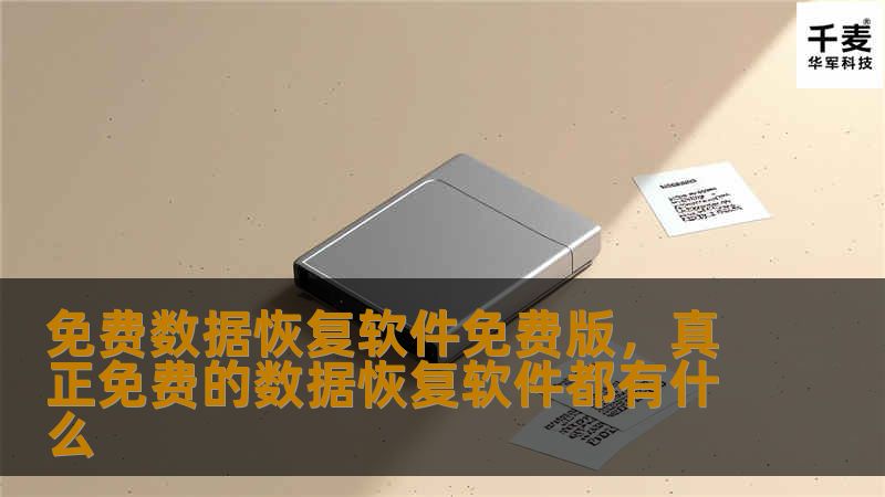 免费数据恢复软件免费版，真正免费的数据恢复软件都有什么