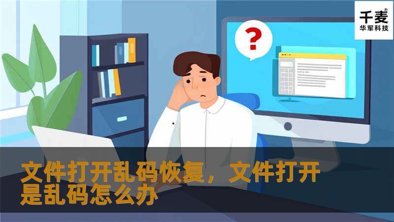 文件打开乱码恢复，文件打开是乱码怎么办
