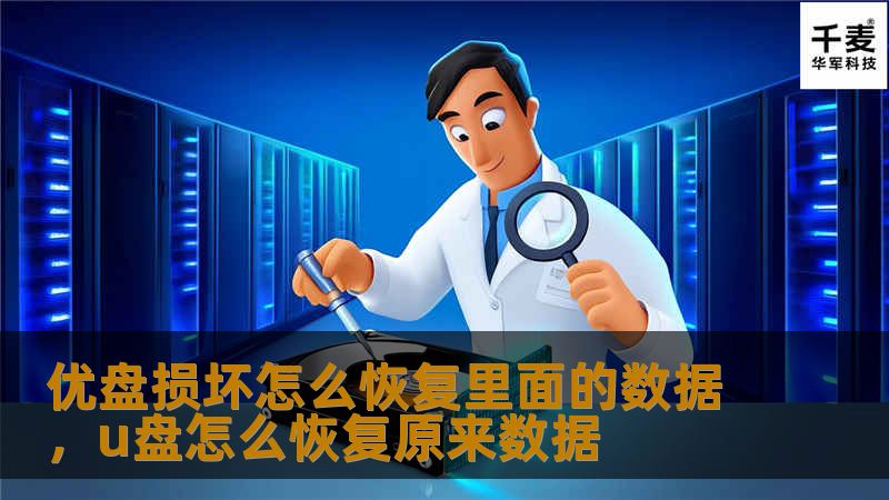 优盘损坏怎么恢复里面的数据，u盘怎么恢复原来数据