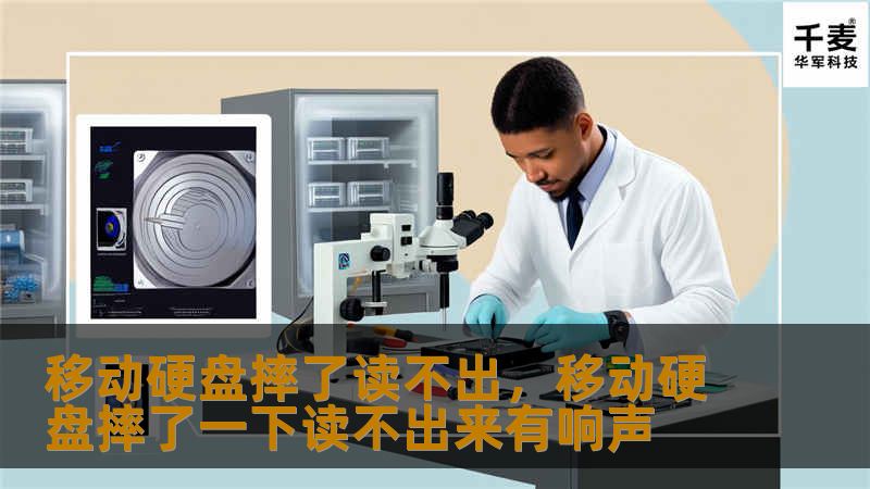 移动硬盘摔了读不出，移动硬盘摔了一下读不出来有响声