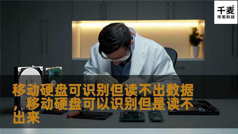 移动硬盘可识别但读不出数据，移动硬盘可以识别但是读不出来