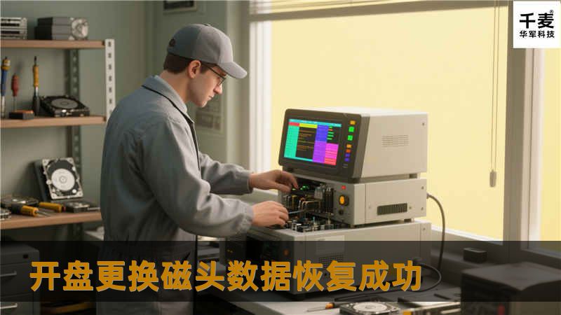 对移动硬盘磁头损坏程度进行评估；根据磁头型号匹配要求选择合适的硬盘备件在无尘室中对故障盘进行磁头更换操作更换完成后将硬盘接入设备进行