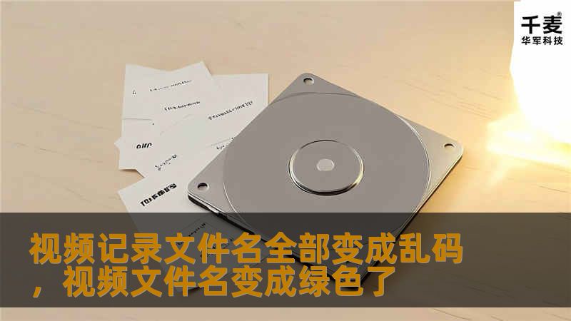 视频文件名变成乱码，影响正常使用？教你轻松解决！无论是个人珍贵的视频记录，还是工作中的重要素材，乱码问题带来的烦恼都不容小觑。这篇文章将为您全面解析如何快速修复文件名乱码，让你轻松应对。