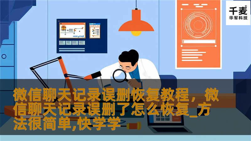 本文将详细介绍如何恢复微信聊天记录，特别是误删后的恢复方法，帮助你轻松找回重要信息。无论是个人聊天记录、工作消息，还是与朋友的有价值对话，跟随我们的方法，恢复不再困难！