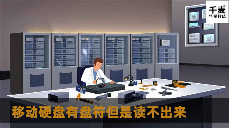 移动硬盘有盘符但是读不出来