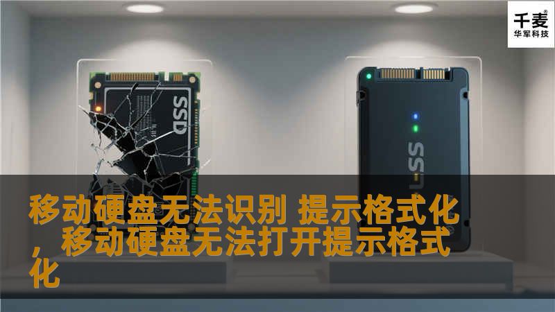 移动硬盘无法识别 提示格式化，移动硬盘无法打开提示格式化