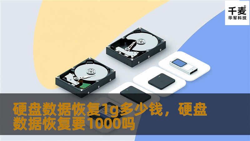 硬盘数据恢复1g多少钱，硬盘数据恢复要1000吗