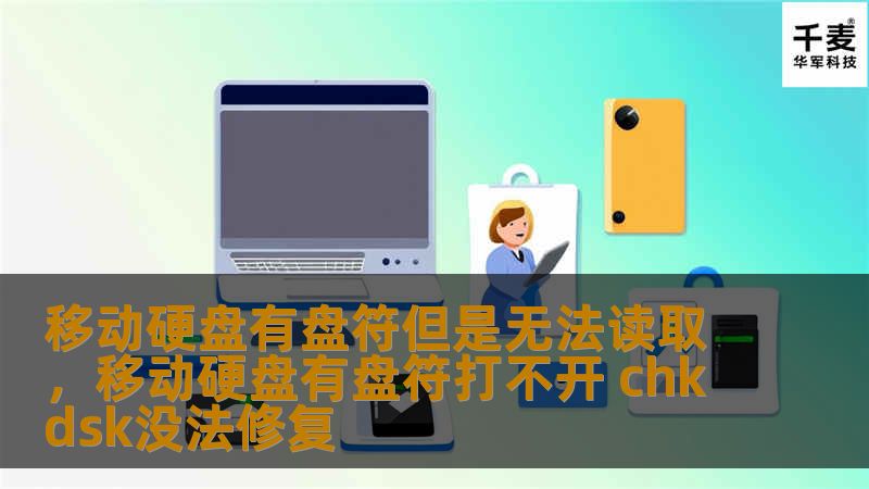 移动硬盘有盘符但是无法读取，移动硬盘有盘符打不开 chkdsk没法修复