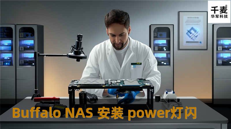 Buffalo NAS 安装 power灯闪