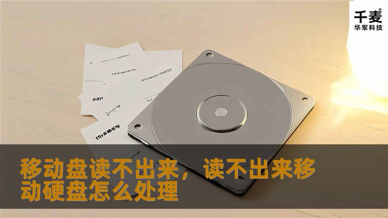 移动盘读不出来，读不出来移动硬盘怎么处理