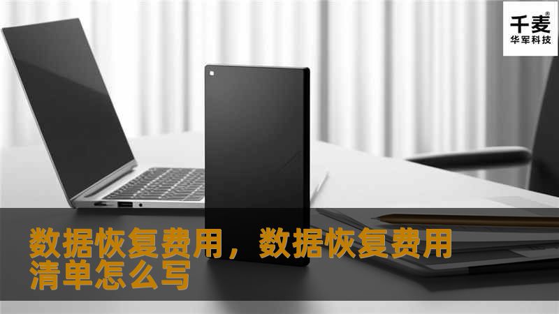 数据恢复费用，数据恢复费用清单怎么写