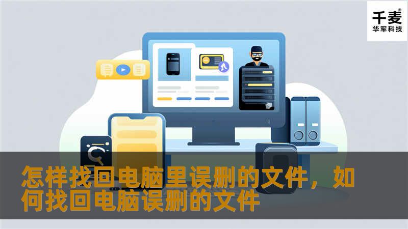 怎样找回电脑里误删的文件，如何找回电脑误删的文件