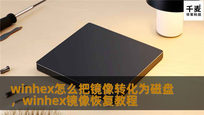 winhex怎么把镜像转化为磁盘，winhex镜像恢复教程